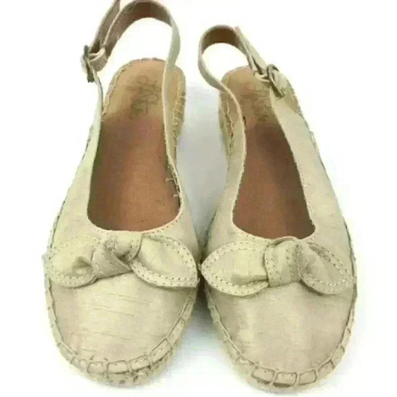 New Life Stride Flats Size 6 Ricki Espadrilles Bow - Picture 3 of 8